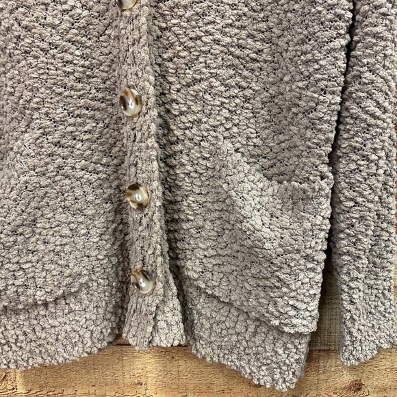 Malt Mocha Popcorn Cardigan NEW Ultra Soft - Picture 5 of 5